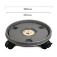 thumbnail image 1 of LEFU Plateau Rouleau pour Pot de Plante avec Roues, Rotation à 360°, Base Amovible pour Pot de Fleurs, Support, Plastique Robuste, Jardinière Ronde Mobile, Poupée pour Intérieur Extérieur Jardin Maison 10,2 Pouces, 1 of 10