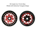 thumbnail image 6 of ZPAQI 4PCS Wheel Hub 2Inch Beadlock Wheel Rims for 1:10 Model Crawler Accessories, 6 of 15