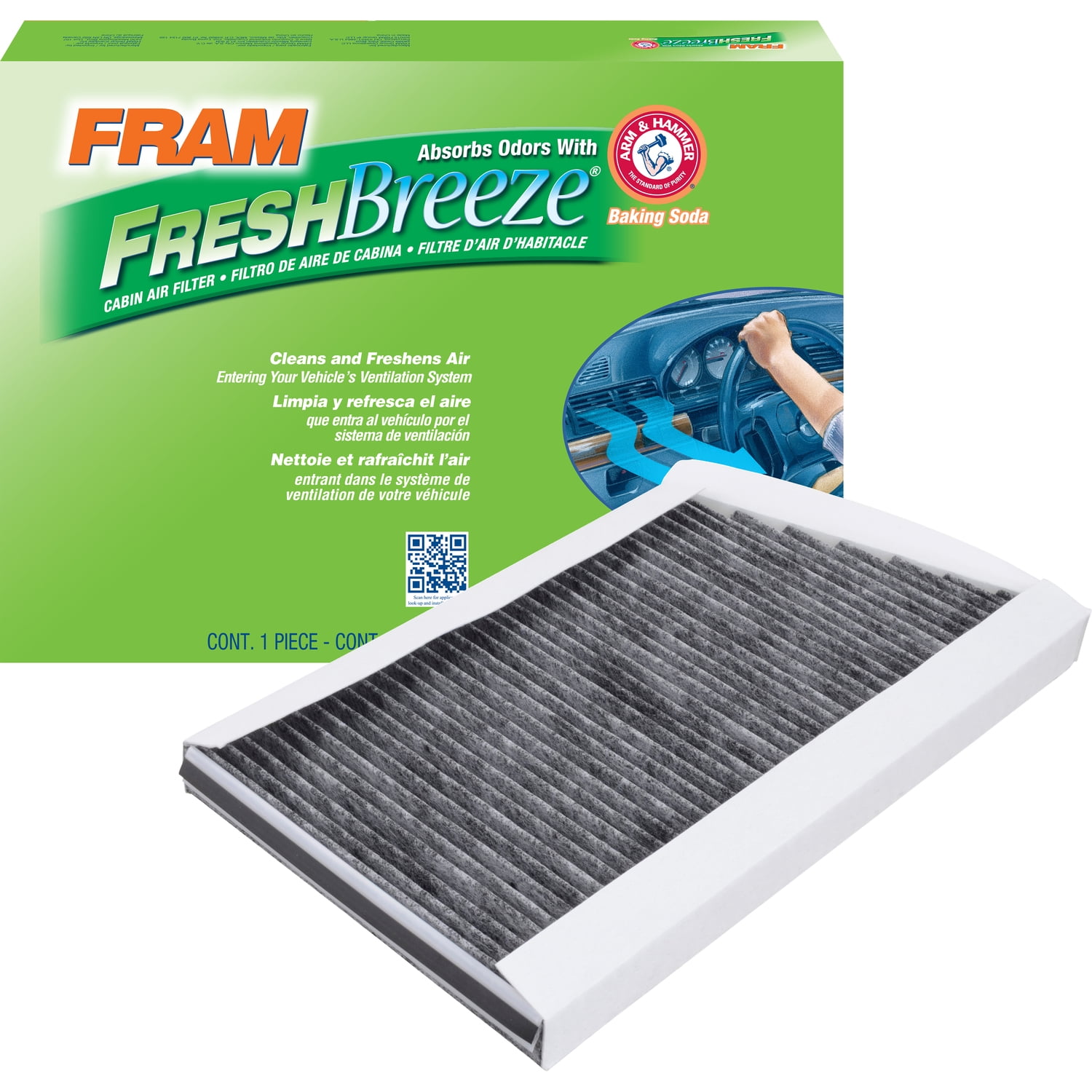 Fram Fresh Breeze Cabin Air Filter Cf9905 Walmart Com