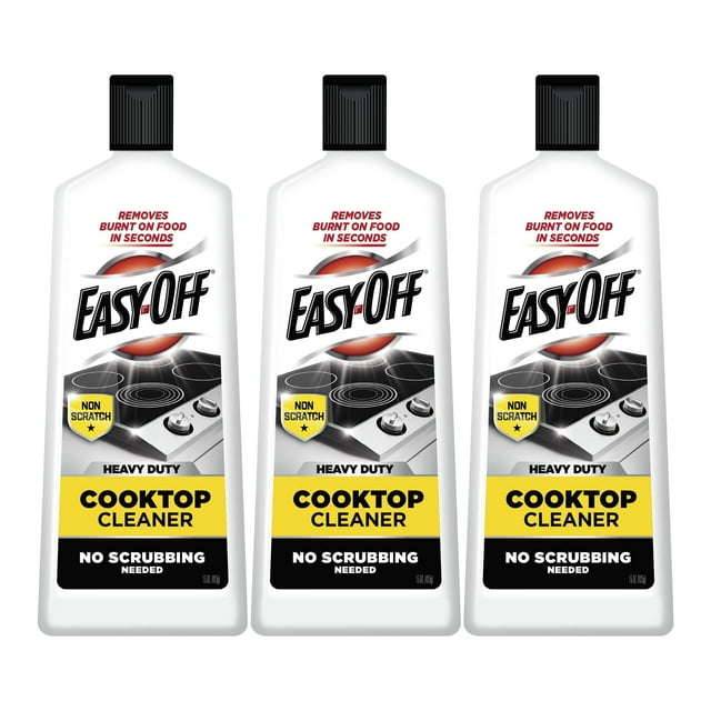 Limpiador para estufas, fácil de quitar, resistente, 480 ml, 3 unidades