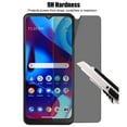 thumbnail image 6 of (3+3) for Motorola Moto G Pure (3 Pack) Anti Spy Private Tempered Glass Privacy Screen Protector and (3 Pack) Camera Lens Protector, 6 of 7