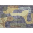 thumbnail image 2 of Addison Rugs Mayfield Premium Machine Washable Transitional Abstract Purple Rectangle Rug, 1'8" x 2'6", 2 of 6