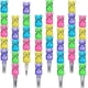 thumbnail image 1 of 30 Stackable Pencils Plastic Bear Pencils Kids Stacking Pointed Pencils 5 In 1 Stacking Colored Pencils, 1 of 4