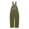 thumbnail image 2 of Wdgfv Mens Denim Bib Overalls Baggy Insulated Vintage Contrast Distressed Jumpsuits Workwear Coveralls with Big Tool Pockets, 2 of 2