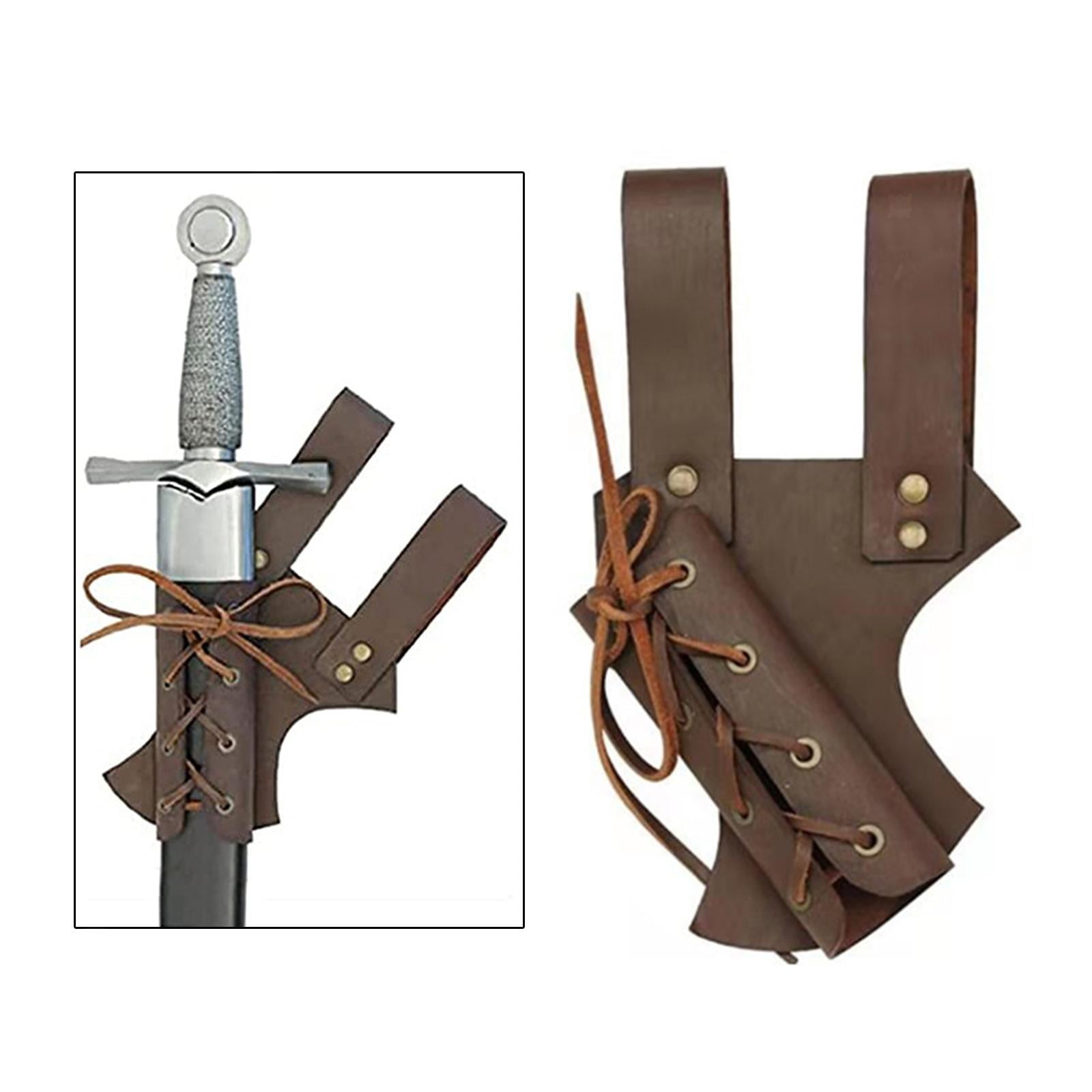 Belt Sword Sheath Dagger Rapier Waist Scabbard Costume Holster For Men Pirate