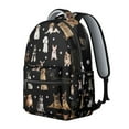 thumbnail image 2 of Fashionable Dog Lover’s Backpack - Multi-Functional with Key Leash, Document Sleeve, Cute Yet Professional for Work & Campus, 2 of 6