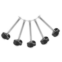 DINHEAROM Replacement Trampoline Parts 5Pcs Galvanized Steel