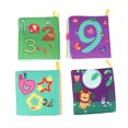 thumbnail image 4 of MasteelfCA 4PCS Baby First Cloth Leaning Book Intelligence Development Cloth Book Toys, 4 of 7