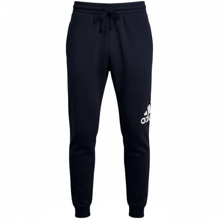Adidas Mens Fleece Jogger Pants Size Large Tall2 (32x35") Navy Blue Sweatpants