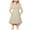 Beige, variant on Women's Double Breasted Trench Coats Mid-Length Overcoat Long Dress Jacket Lapel Business Coat (Beige)