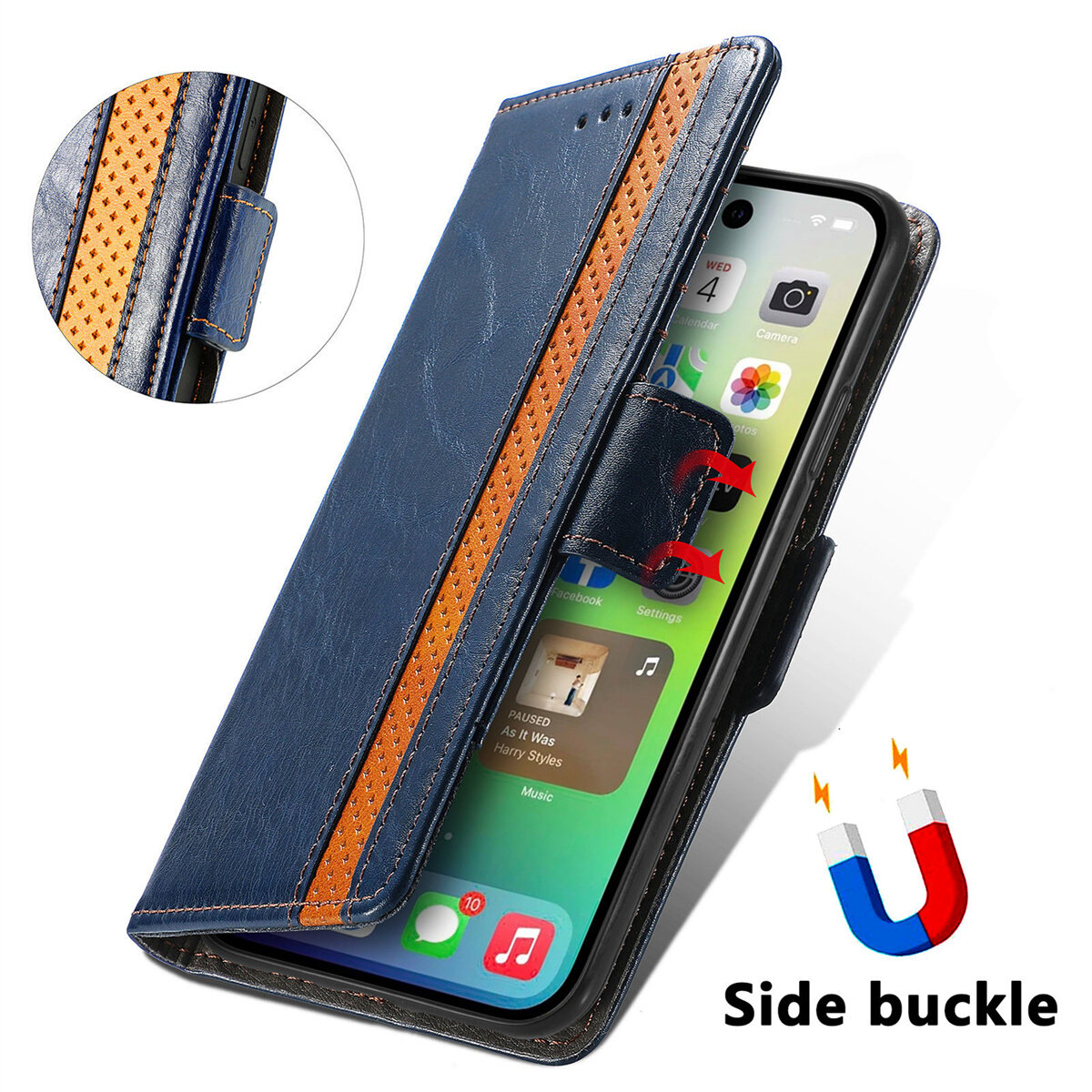 Wallet Case For Nokia C2 2nd Edition – Flip Folio With Card Slots & Kickstand