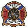 thumbnail image 2 of Victorian Fireman Shield Stained Glass Window by Meyda Tiffany, 2 of 2