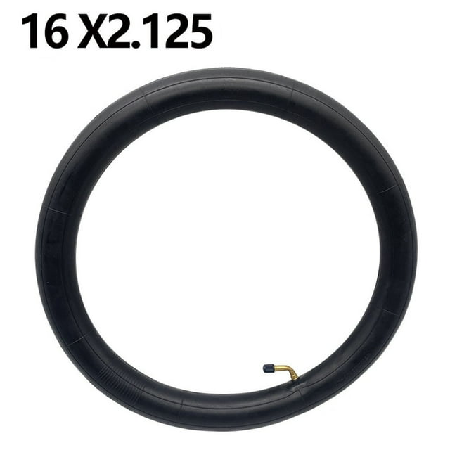 16*2.125 Inner Tube Rubber 16 Inch Bicycle Inflatable Tire Black Easy To Install Outer Tire Hot Sale Brand New
