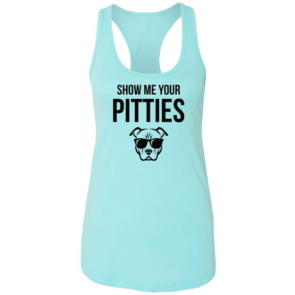 Show Me Your Pitties Racerback Tank