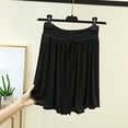 thumbnail image 2 of Women's Sleep Pajama Shorts,Beach Vacation Shorts Loose Shorts Baggy Shorts Beach Cover Up Shorts Women's Board Shorts Ruffle Hem Shorts Vacation Shorts Running Shorts Womens Summer Shorts, 2 of 3