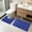 Blue-Free Size/BU, variant on Bathroom Toilet Rug Set 2 Piece U Shape Contour Bath Mat Soft Absorbent Non Slip Machine Washable Carpet for Shower Tub Sink Small Bathroom Spaces Cozy Morning Routine Bathroom Bathroom Room Room