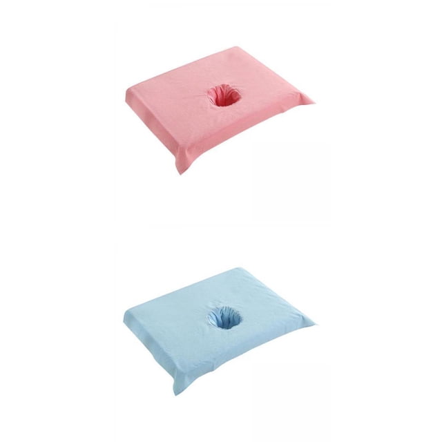 2 de para de SPA, Cama Cosmética, Toal con Orificio para , Rosa, Sunnimix Cubierta de sábana de salón