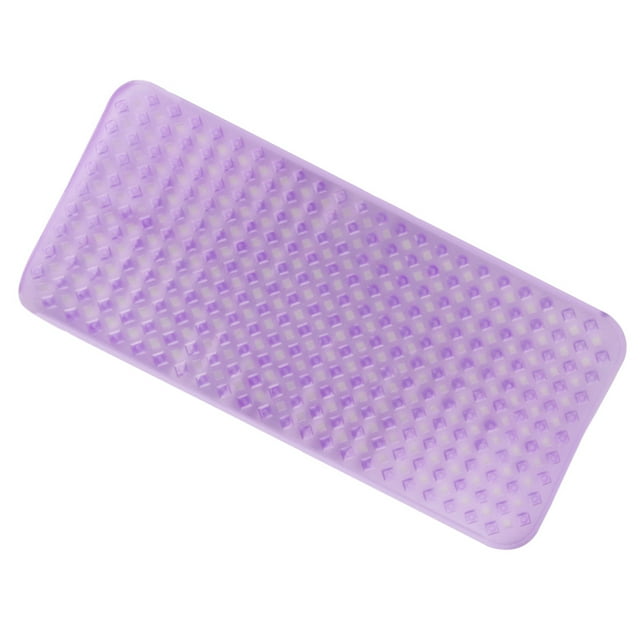 GUOOL Bath Shower Wash Baths Drain Holes Mats violet