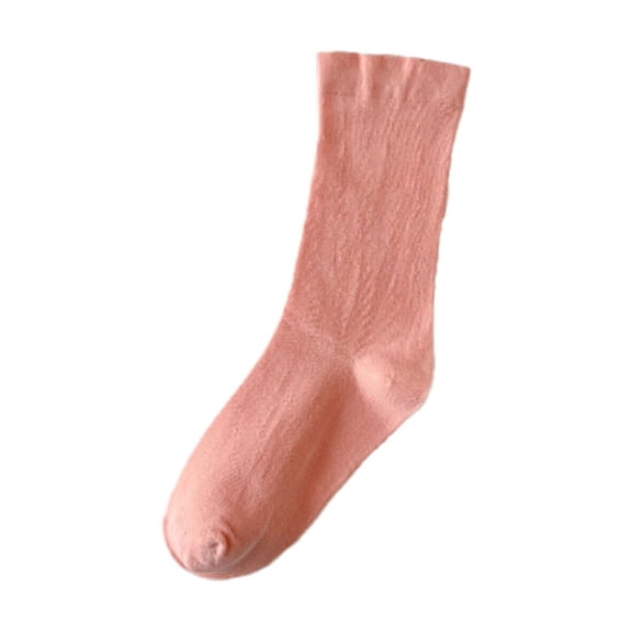 AUQ Socks for Women,Cotton Women'S Socks,Calcetines Para Mujer,Pink