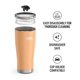 thumbnail image 3 of Vaso THERMOS ICON SERIES de acero inoxidable 700 ml Melon, 3 of 7