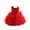 Red, variant on Girls Dresses Size 14-16 Tween Dress Toddler Clothes for Girls Niñas Dress Up Sets Vestidos De Niñas Para Fiestas Elegantes Dress 3 Year Old Girl Baby Onesie Dress Cape Birthday Girl