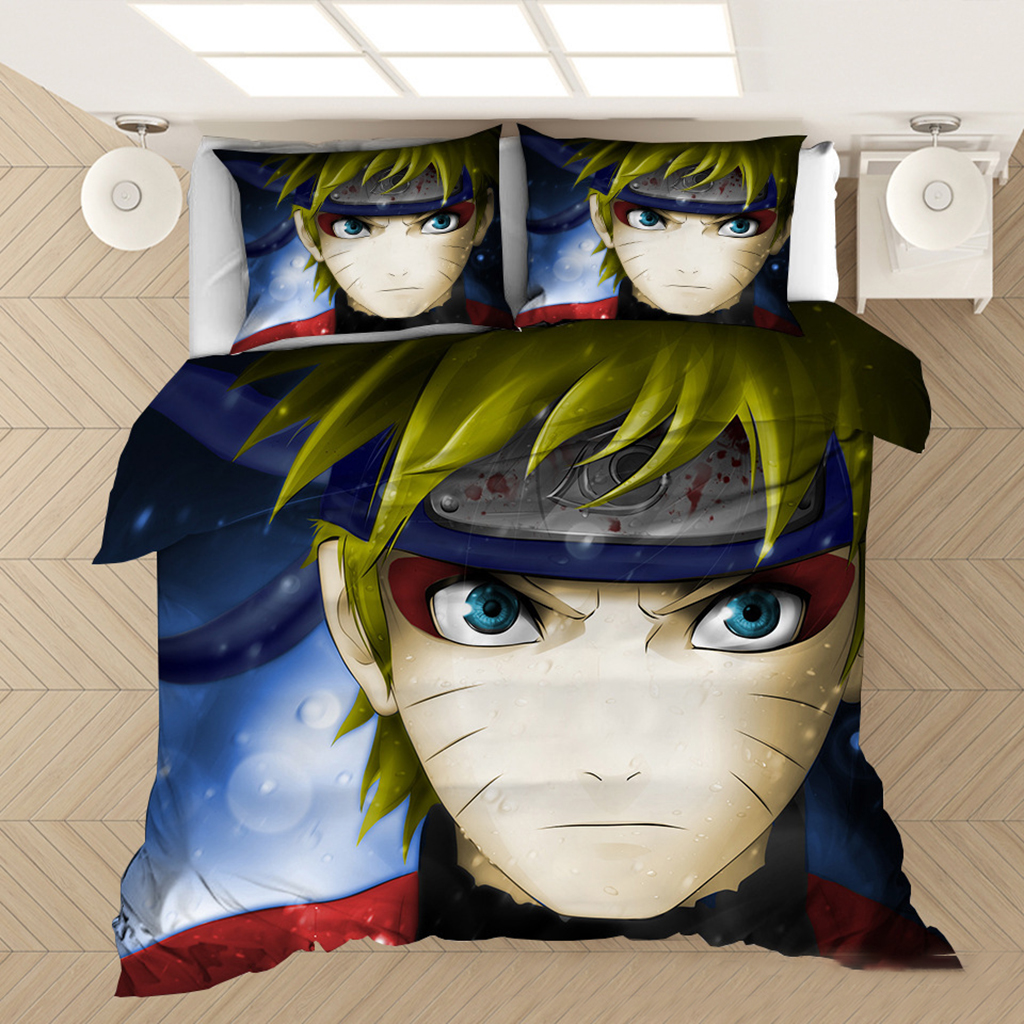 Naruto Bed Bedding Set Twin Full Queen King Size Itachi Akatsuki