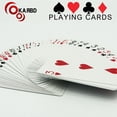 thumbnail image 5 of Karbd Playing Cards Elite Black, Pack Of 2 | For Adult - Deck Standard Bridge Size Plastic Laminated Coating Cards Traditional Rummy Game Playing Cards With Box | Use For Party & Game, 5 of 5