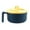 Dark Blue, variant on Microwave-Safe Bowl with Lid and Drain Function - Multi-Purpose Tableware for Ramen, Pasta with Phone Stand Feature(Including Chopsticks+Fork+Spoon) - Pink