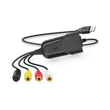USB-Based Video Frame Grabber With Video Editing Software For Windows PC