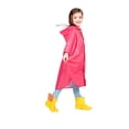 thumbnail image 3 of Michellecmm Kids Rain Poncho Cartoon Raincoat Jacket Cute Rain Coat Toddler Boys Girls Rain Cape Light Waterproof Hoodie Outwear, 3 of 8