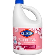 Clorox Scentiva Scented Liquid Bleach, Cherry Blossom & Peach, 121 fl oz