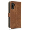 thumbnail image 3 of SaniMore for Samsung Galaxy A55 Premium PU Leather Case, [RFID Blocking] Card Holder Magnetic Wallet Cover with Practical Bracket + Detachable Wrist Strap Shockproof Protective Shell, Brown, 3 of 7