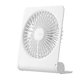 thumbnail image 2 of Ventilador de escritorio JISULIFE FA28 con batería recargable USB de 4500 mAh color blanco, 2 of 3