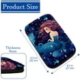 thumbnail image 4 of Mermaid Soft Furry Printed 12.5x8.2 Inch Armrest Cover for Car, Armrest Accessories, 4 of 6