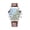 CI20_Brown, variant on Mens Watches Casual Big Face Watch Stainless Quartz Dress Watch Multifunction Watch Brown with Blue Face
