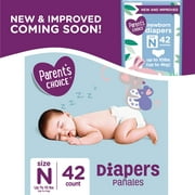 Parent's Choice Diapers, Size Newborn, 42 Diapers