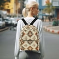 thumbnail image 7 of FORMRS Mini Backpack Purse for Women Travel Daypack Casual Shoulder Bag, Geometric Designs, 7 of 7
