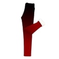 thumbnail image 3 of Outfmvch Christmas Leggings for Women Fleece Leggings Warm Leggings for Women Athletic Leggings Pants for Women Faux Fur Leggings Women's Pants Red 3xl, 3 of 5