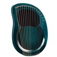 thumbnail image 3 of MesaSe Gifts Mahogany 19 String Harp Lyre With Tune Wrench Spare Strings 2 Random Picks, 3 of 8