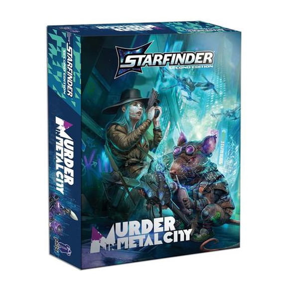 Starfinder Murder in Metal City Deluxe Adventure