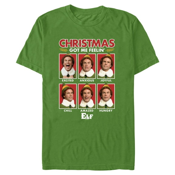 Mens Elf Christmas Got Me Feeling T Shirt