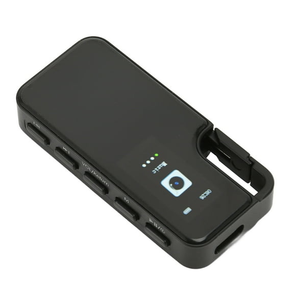 Voice Activated Recorder with HD Noise Reduction, One Click Recording, MP3 Player, Portable and Lightweight for Meetings, Interviews, Classroom Learning