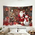 thumbnail image 2 of SOFIKAANMU Christmas Tapestries, Various Designs And Patterns, Winter Snow And Forest Tapestries, Bedroom And Dormitory Home Decor Tapestries, 6 Sizes, 80 X 60 Inches., 2 of 7