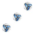 thumbnail image 4 of relayinert Versatile Football Made With PVC And PU High Elastic Wide Application PU Training Soccer Ball blue Size 5 3Set, 4 of 6
