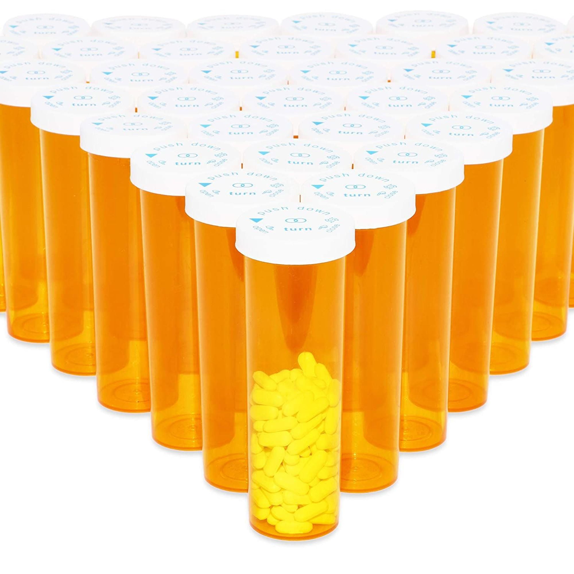 Bright Creations Empty Prescription Pill Bottles Containers with Child