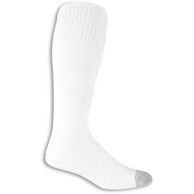 Fruit of The Loom Men's Workgear Tube Socks, 10 Pack, Fits