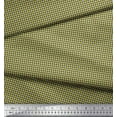 thumbnail image 2 of Soimoi Brown polyester Crepe Fabric Diamond Geometric Print Sewing Fabric Yard 52 Inch Wide, 2 of 5