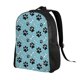 thumbnail image 2 of Disketp Cute Dog Footprints Mochila Unisex de Apertura Lateral Completa, Mochila para Laptop para Escuela, Trabajo y Viajes, 2 of 8