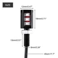 thumbnail image 3 of HAHDAXIA License Plate Light, 2x 12V Universal Car Car Motorcycle LED License Number Plate Screw Bolt Light Lamp Waterproof (Blue LED), 3 of 7