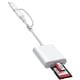 thumbnail image 1 of Lector de tarjetas SD BNMXtek para iPhone con Lightning y USB-C, 1 of 7